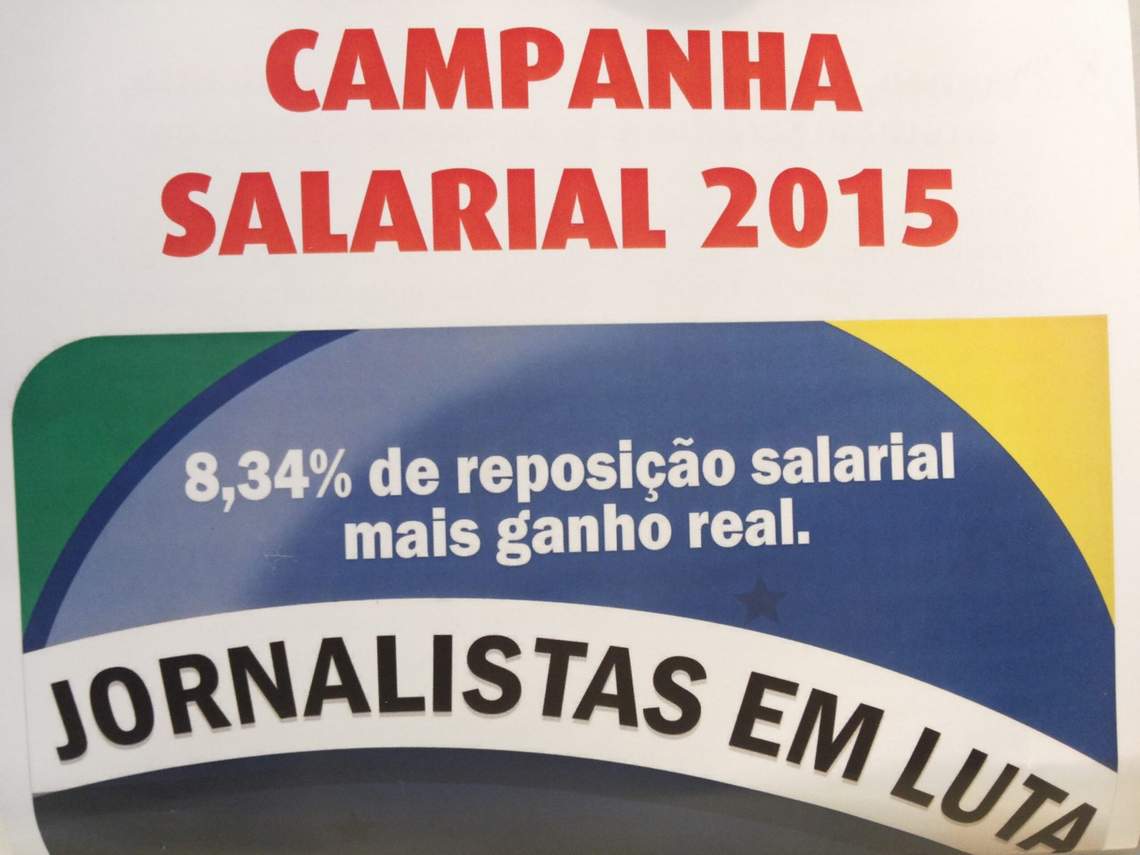 Campanha salarial: assembleia nesta terça-feira, dia 16 de junho
