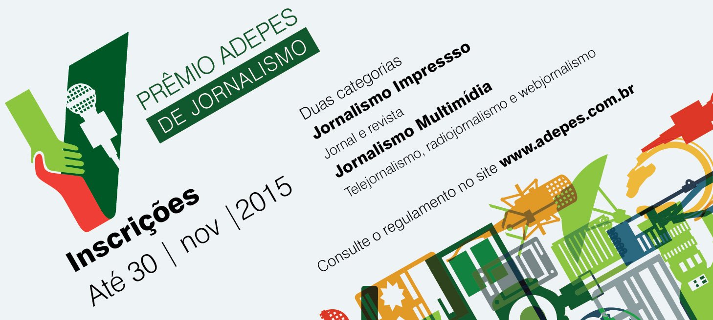 Abertas inscrições para Prêmio Adepes de JornaIismo