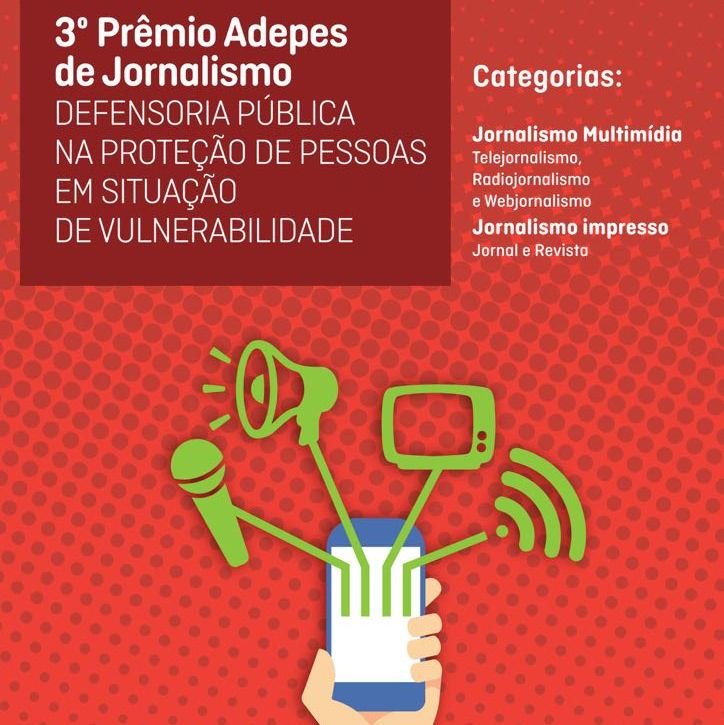 Abertas inscrições para Prêmio Adepes de Jornalismo