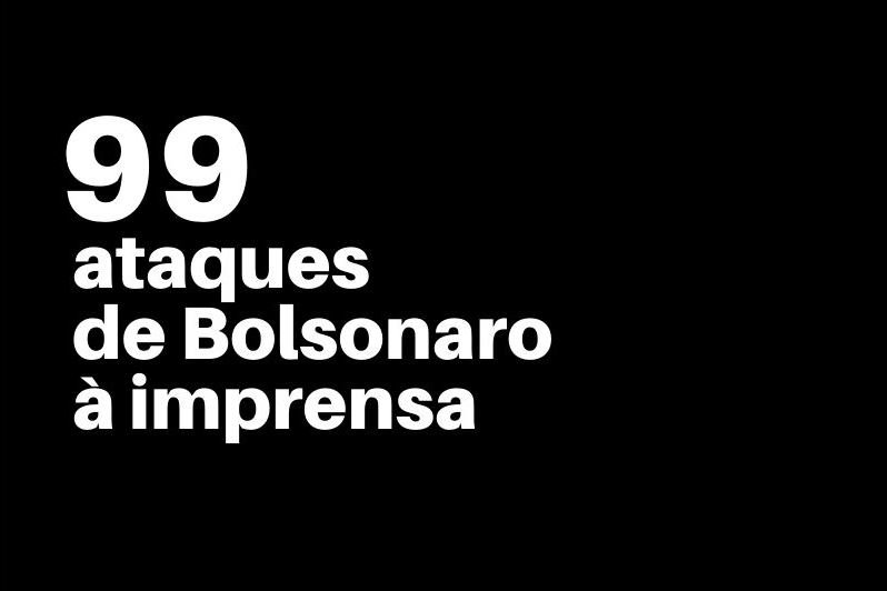 Jornalistas são alvo de Bolsonaro ao menos duas vezes por semana