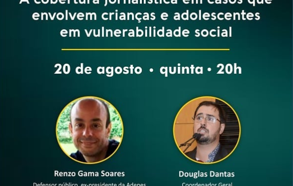 A cobertura jornalística em casos que envolvem crianças e adolescentes em vulnerabilidade social