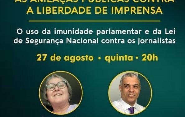 As ameaças públicas contra a liberdade de imprensa