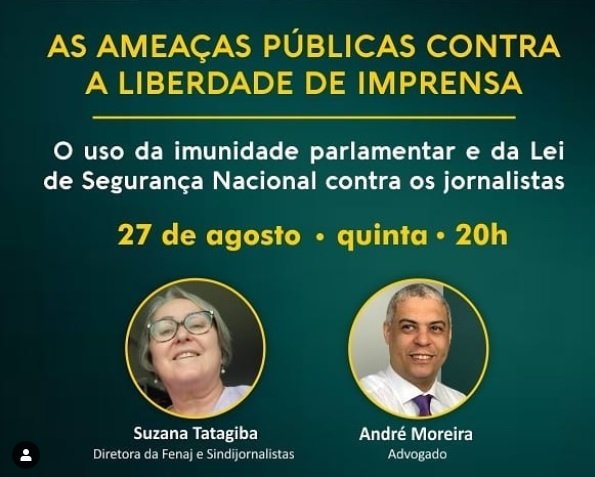 As ameaças públicas contra a liberdade de imprensa