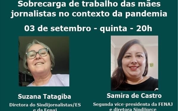 Sobrecarga de trabalho das mães jornalistas no contexto da pandemia