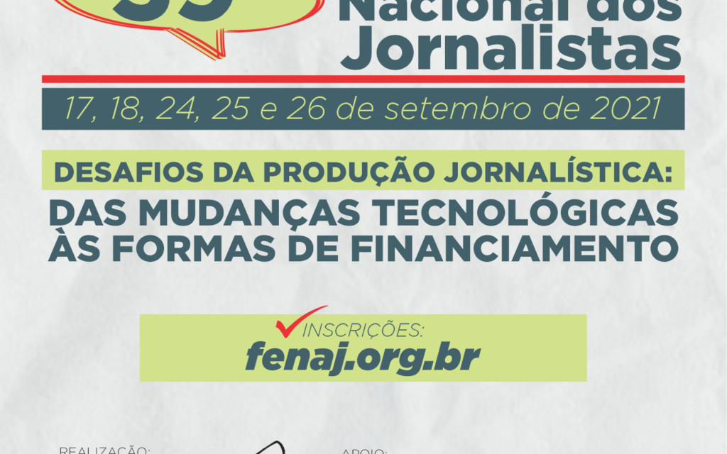 39º Congresso Nacional discutirá uso das plataformas digitais pelo jornalismo