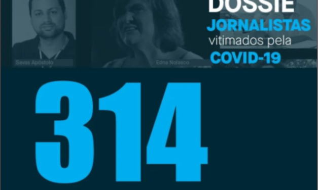 Dossiê da Fenaj registra mortes de jornalistas pela Covid19