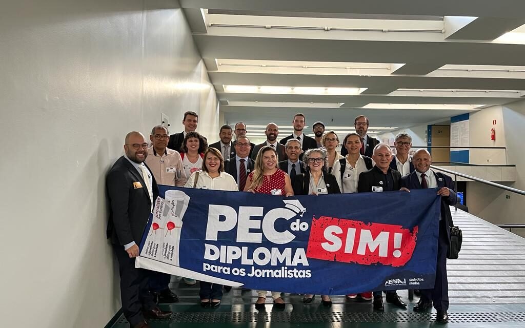 FENAJ e Sindicatos articulam em Brasília aprovação da PEC do Diploma
