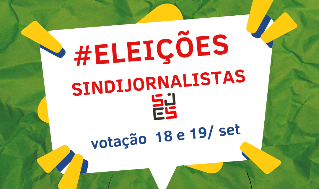 Novas eleições na direção do Sindijornalistas/ES
