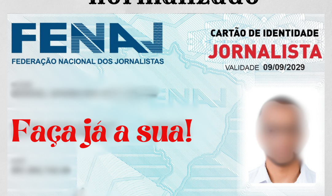 Fenaj retoma emissão da Carteira Nacional de Jornalista