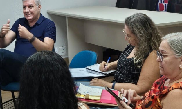 Reunião de planejamento da nova diretoria do Sindijornalistas