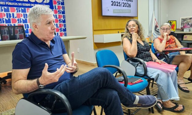 Reunião de planejamento da nova diretoria do Sindijornalistas