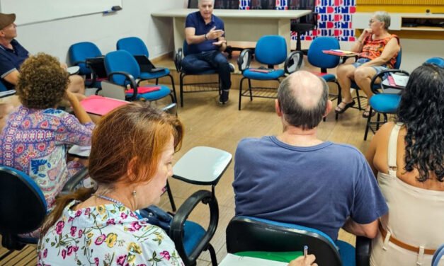 Reunião de planejamento da nova diretoria do Sindijornalistas