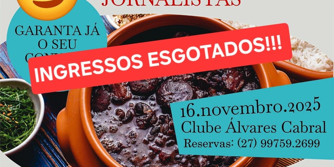 Feijoada dos jornalistas será no Clube Álvares Cabral