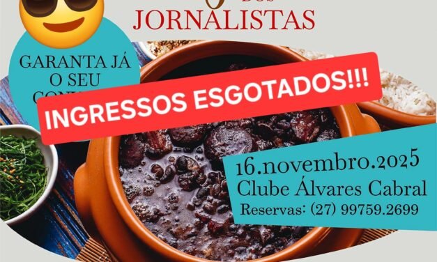 Feijoada dos jornalistas será no Clube Álvares Cabral