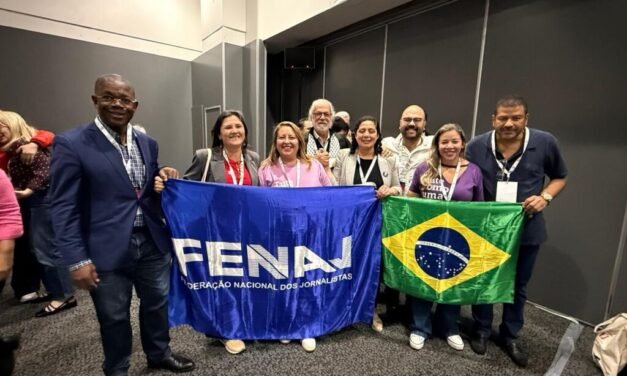 Presidenta da FENAJ, Samira de Castro, é eleita para o Comitê Executivo da FIJ como a candidata mais votada