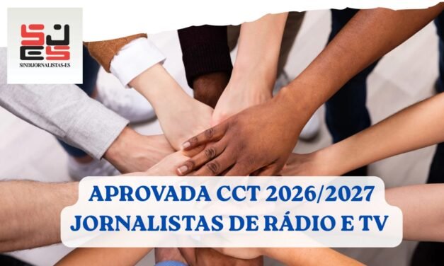 Jornalistas de rádio e TV aprovam CCT com aumento real no piso salarial